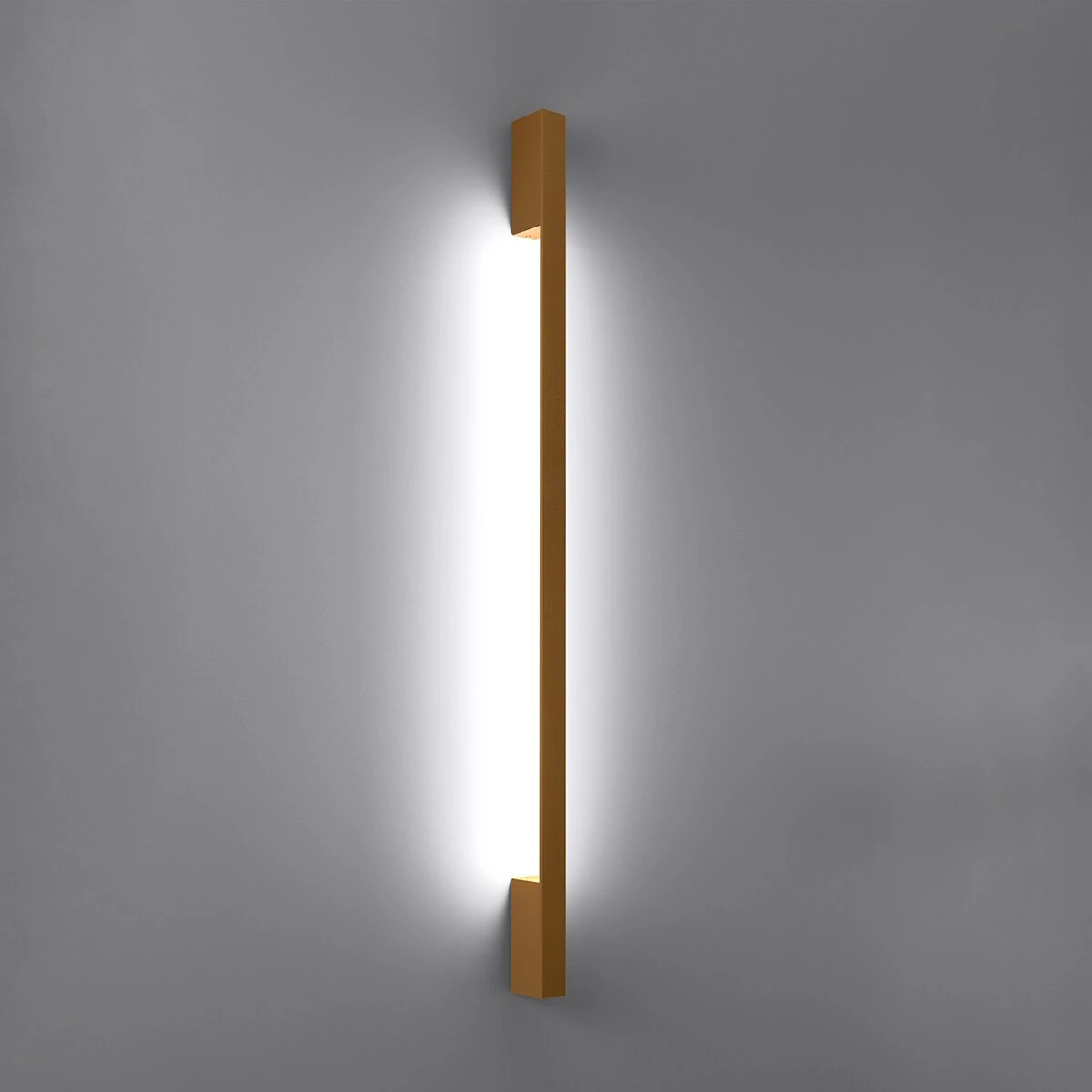 Wall light 120 cm – linear, gold, CRI95 LED