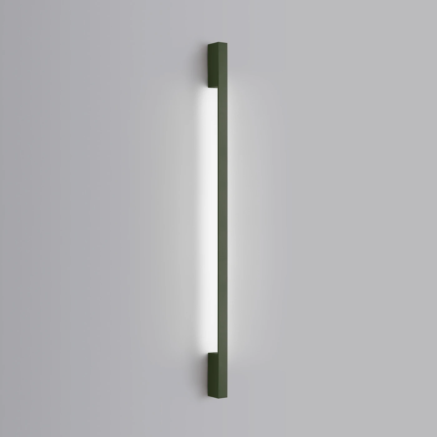 Sieninis šviestuvas 120 cm – linijinis, alyvuogių, LED 4000K