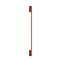 Wall lamp 120 cm/20W – linear, red ochre, LED - Image 2