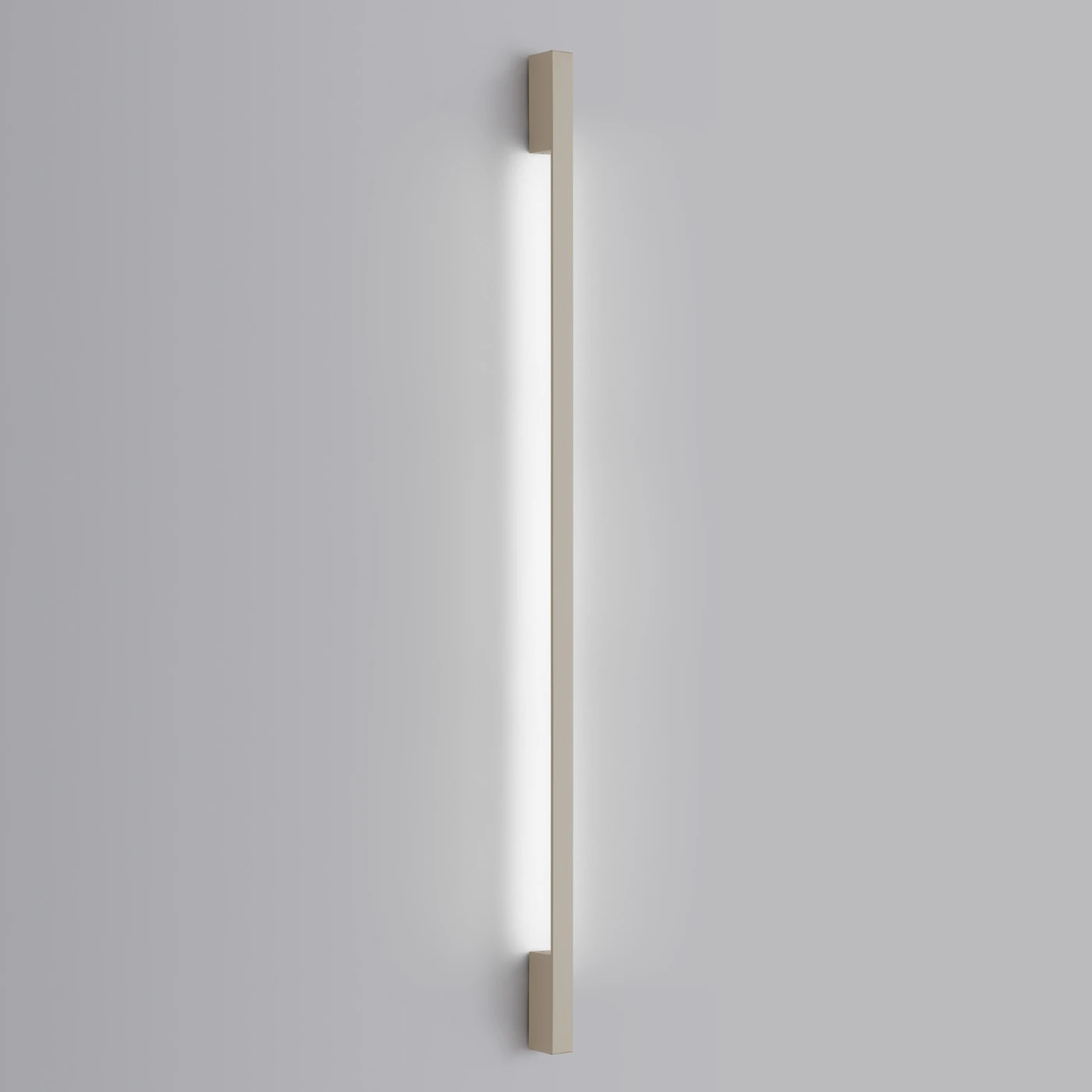 Wall lamp 150 cm – linear, beige, LED 4000K
