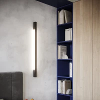 Wall lamp 150 cm – linear, black, CRI95 - Image 11