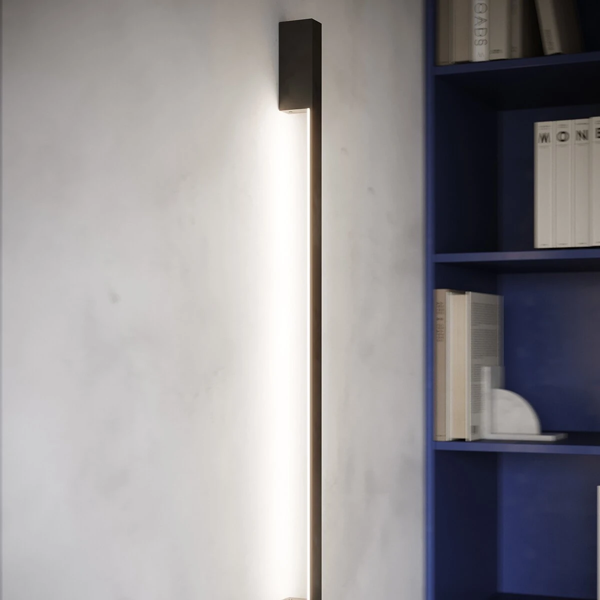 Wall lamp 150 cm – linear, black, CRI95