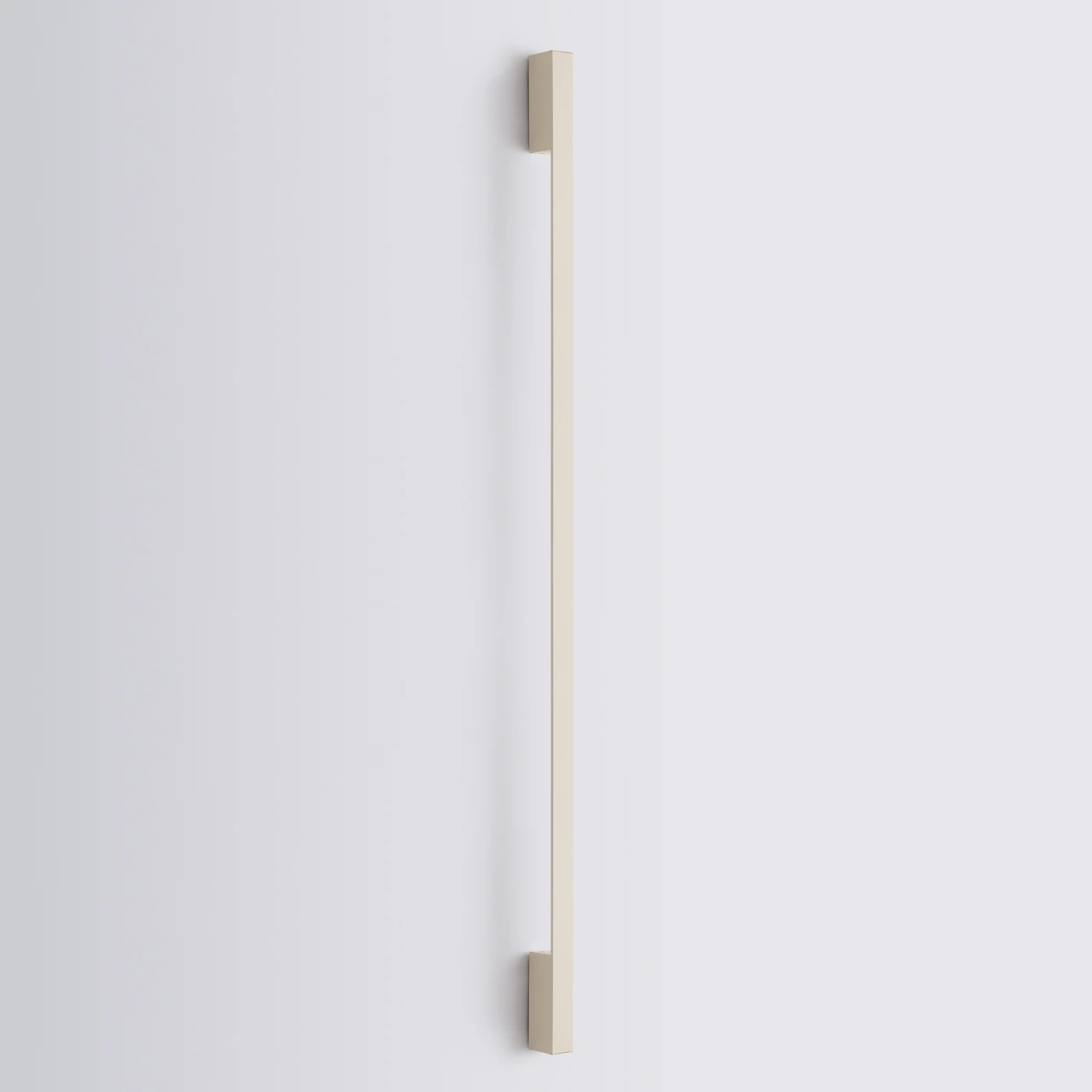 Sieninis šviestuvas 150 cm – linijinis, smėlinis, šiltos LED šviesos