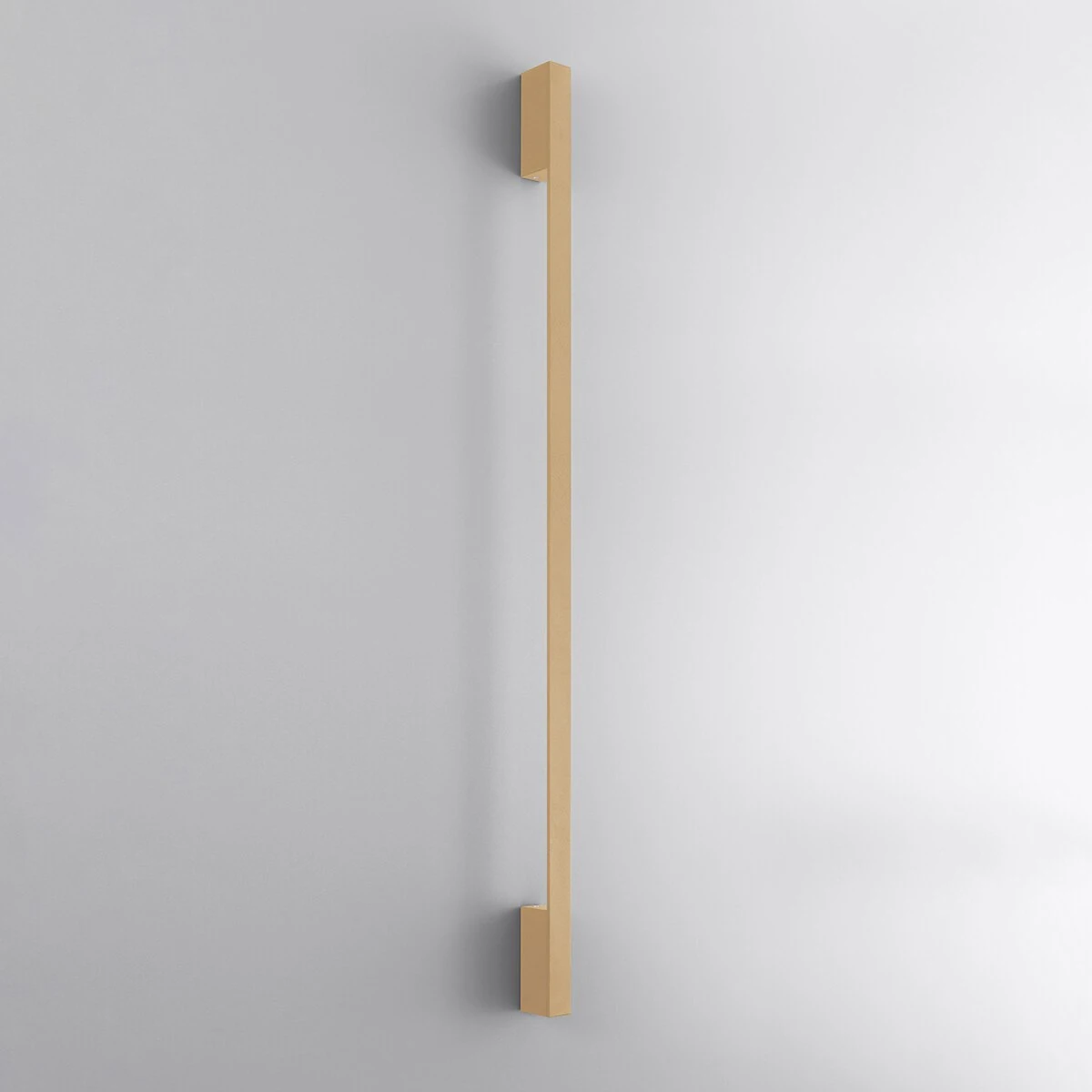 Sieninis šviestuvas 150 cm – linijinis, auksinis, šiltos LED šviesos
