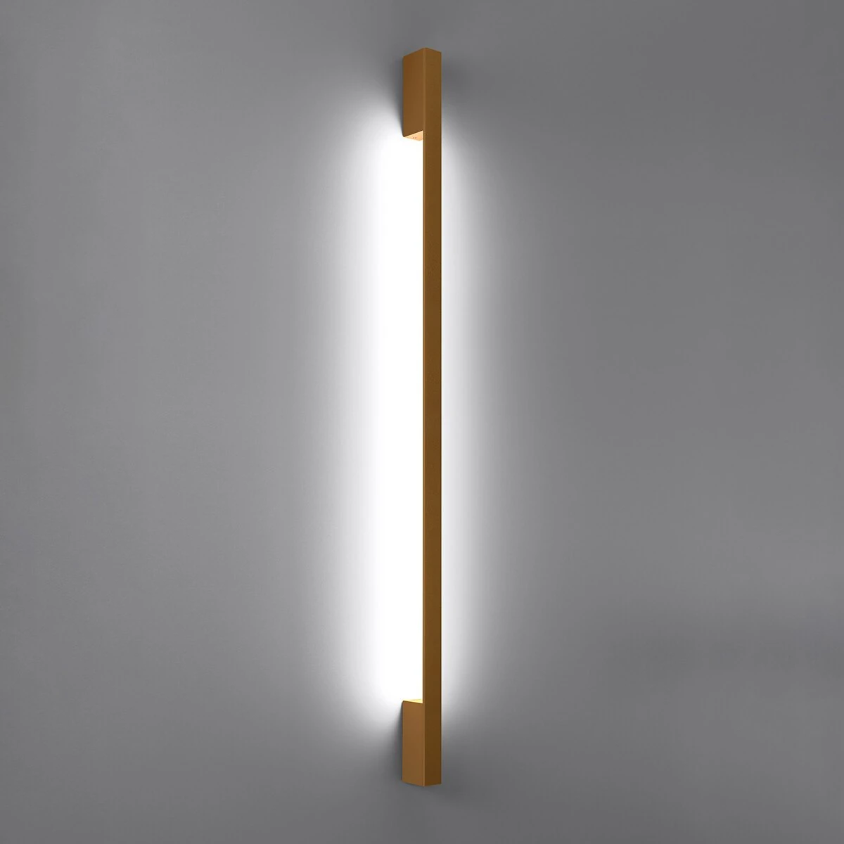 Wall lamp 150 cm – linear, gold, LED 4000K