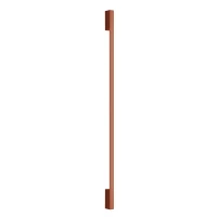 Sieninis šviestuvas 150 cm – linijinis, raudona, LED - Nuotrauka 2