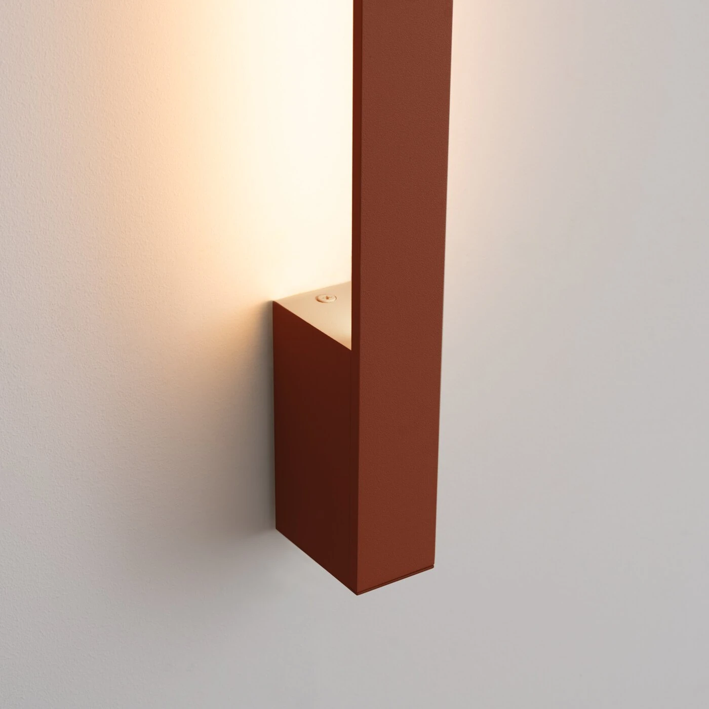 Sieninis šviestuvas 150 cm – linijinis, raudona, LED