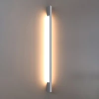 Sieninis šviestuvas 150 cm – linijinis, baltas, šilta LED šviesa - Nuotrauka 1