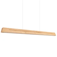 Pakabinamas LED šviestuvas 150 cm – linijinis, ąžuolo, CRI93 - Nuotrauka 2