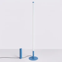 Floor lamp 39W – linear, light blue, Push Dimm/DALI - Image 5