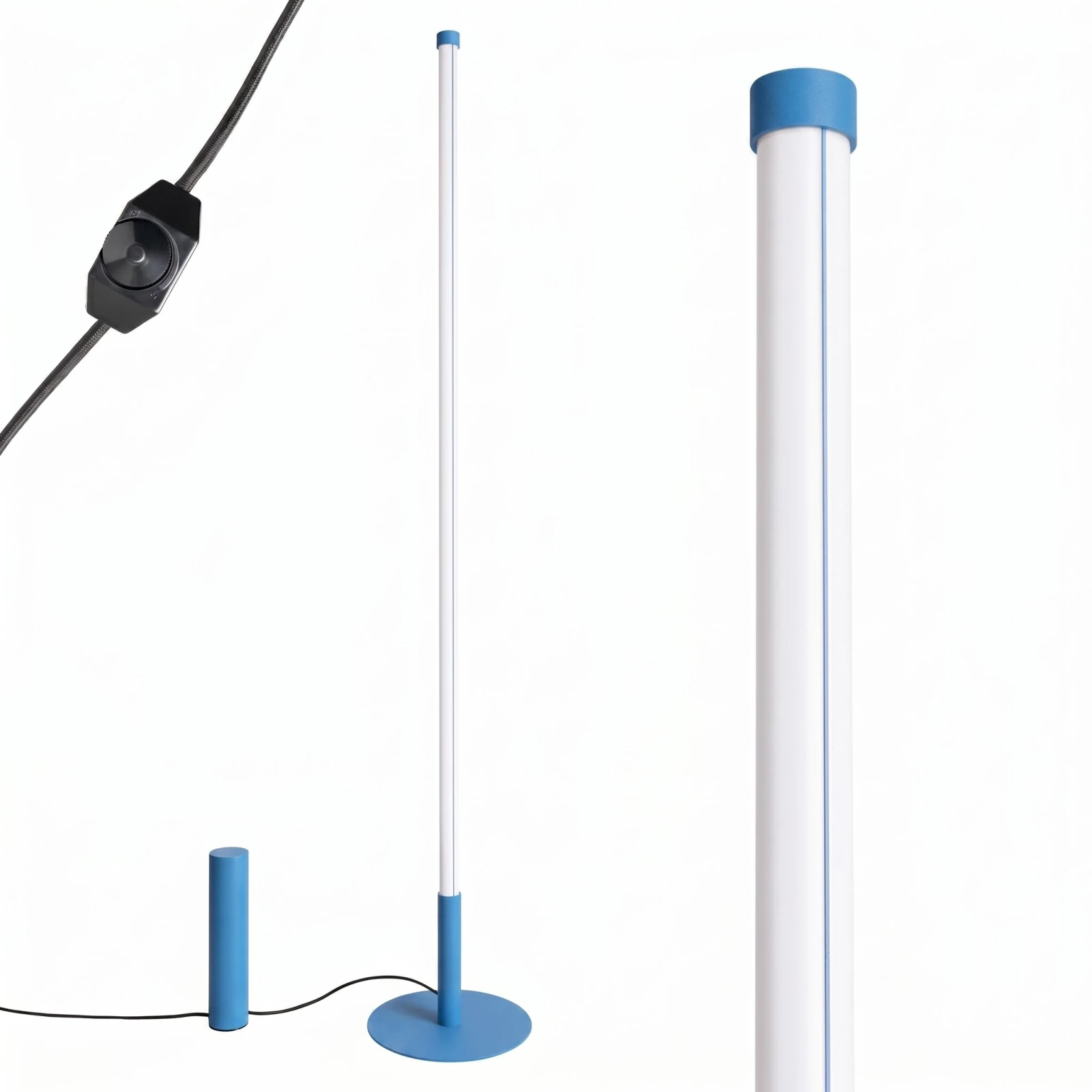 40W floor lamp – linear, azure, CRI98