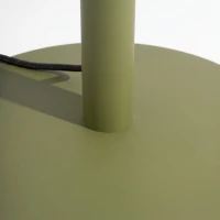 Floor lamp 39W – linear, olive green, DALI dimmable - Image 7
