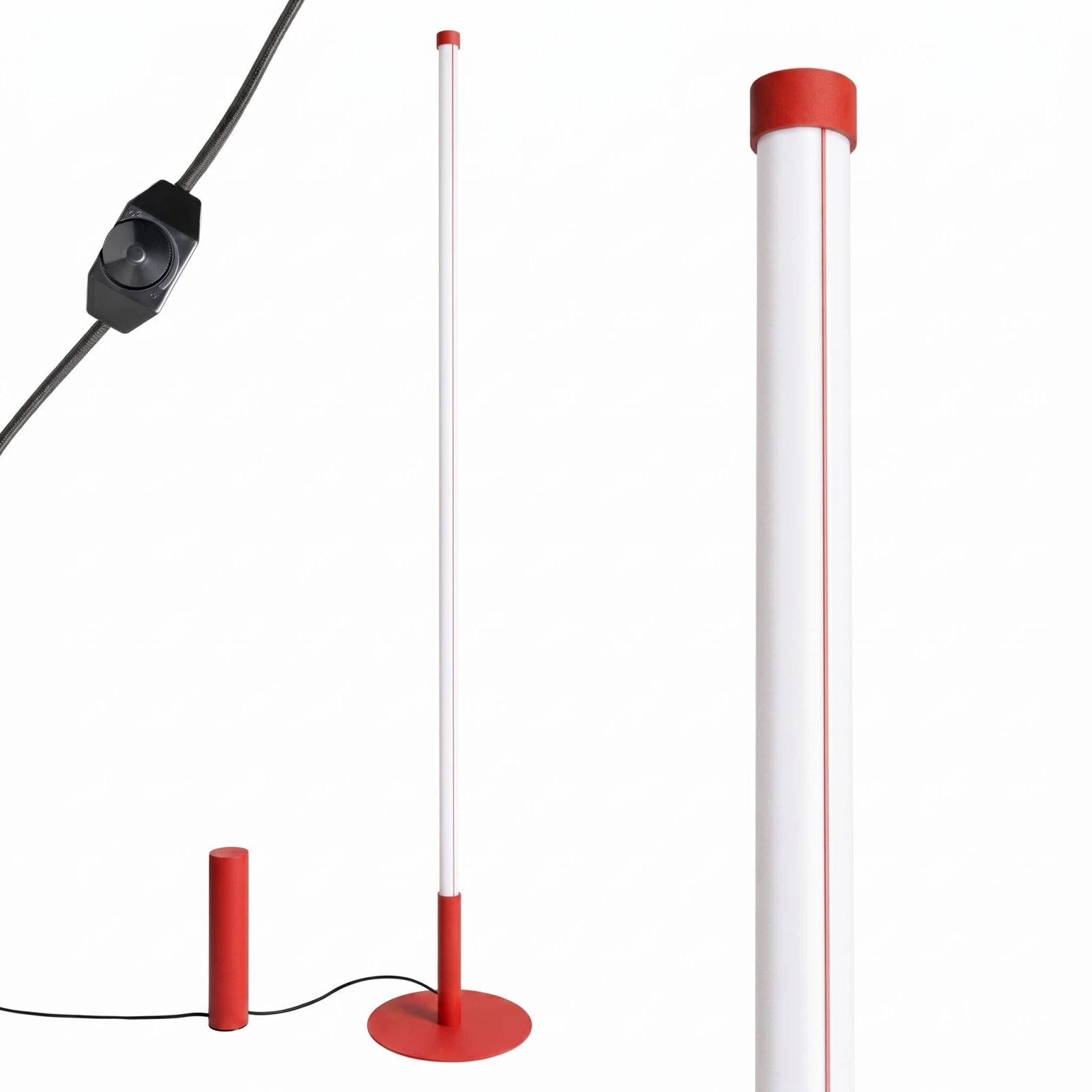 Toršeras 150 cm / 39W – linijinis, raudonas, Mygtukinis reguliavimas / DALI