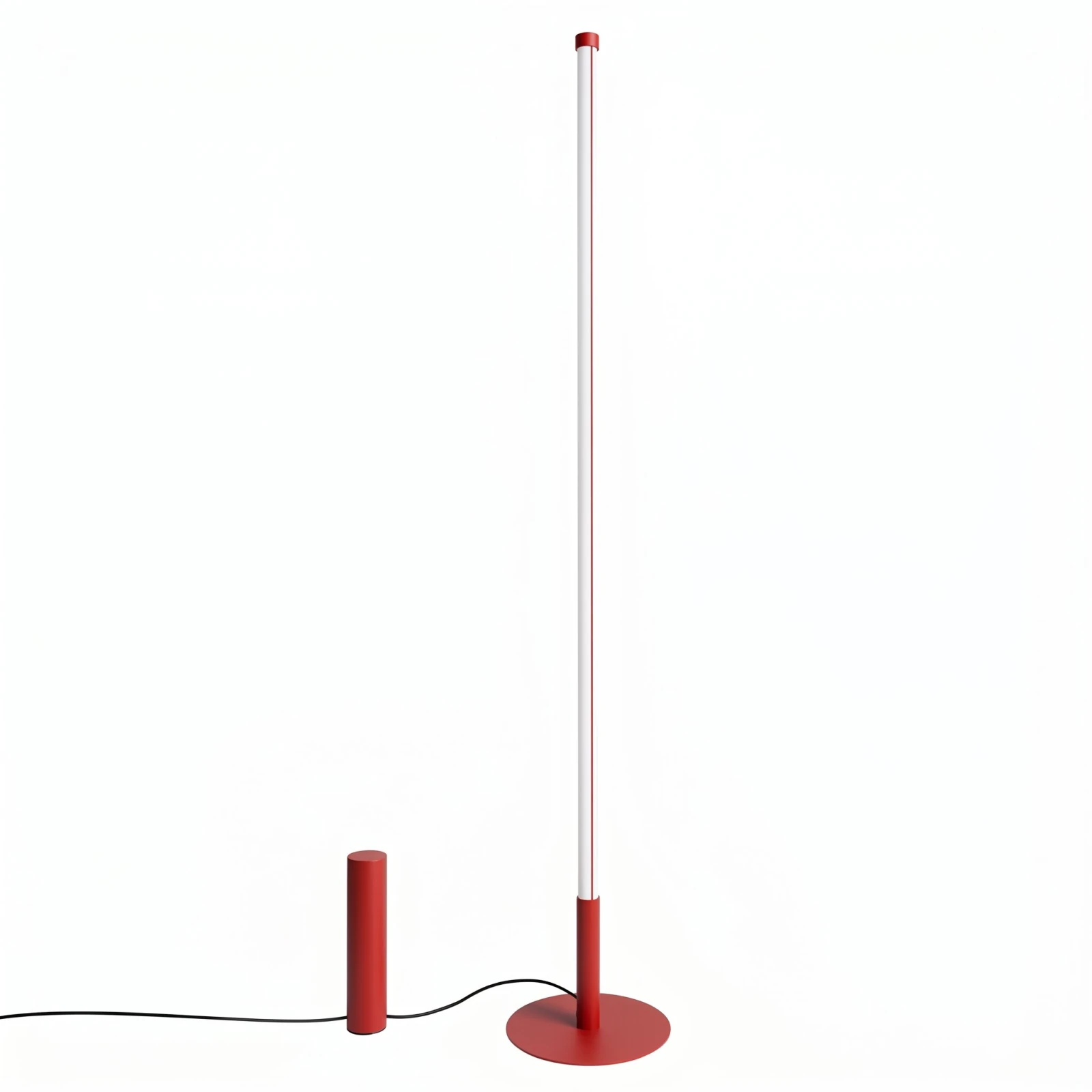 Floor lamp 150 cm/40 W – linear, red, CRI98