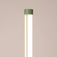 Floor lamp 39W – linear, sage, DALI dimmable - Image 4