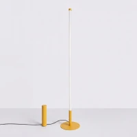 Floor lamp 39W – linear, yellow, DALI dimmable - Image 4
