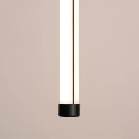 Pendant LED lamp 26W – linear, black, DALI dimmable - Image 5