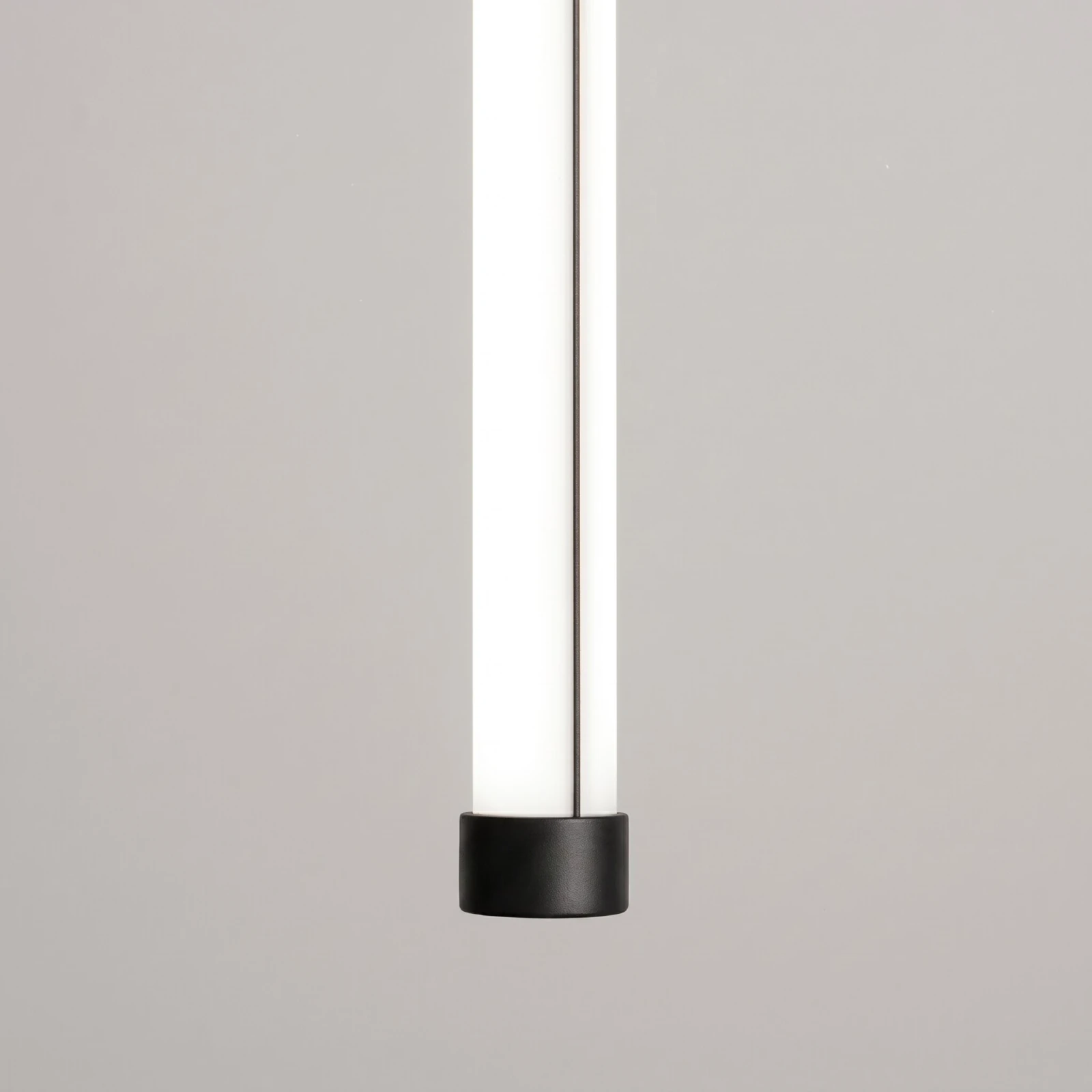 Pendant lamp 200 cm – linear, black, DALI dimmable