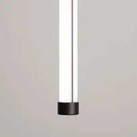 Pendant lamp 200 cm – linear, black, DALI dimmable - Image 5
