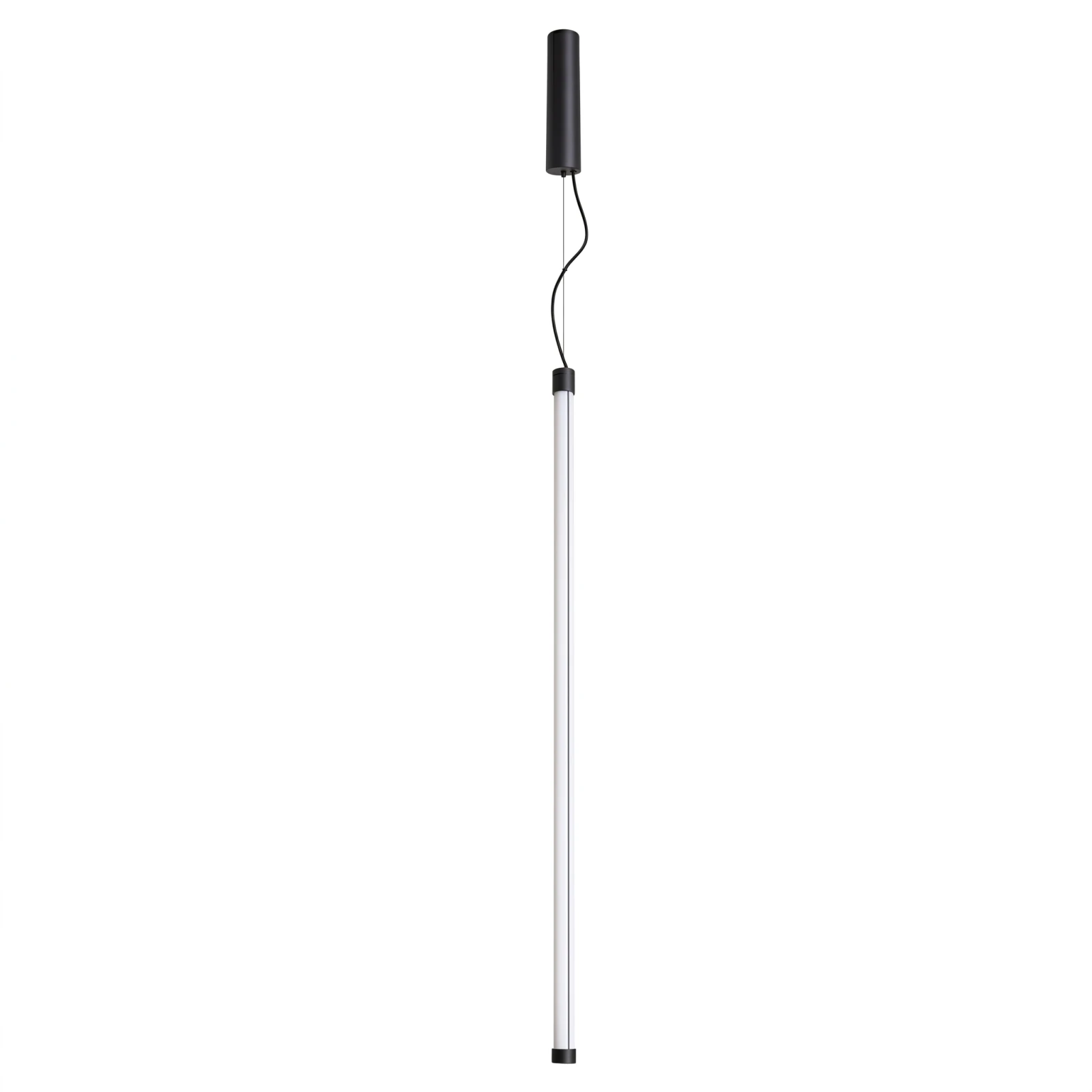 Pendant lamp 200 cm – linear, black, DALI dimmable