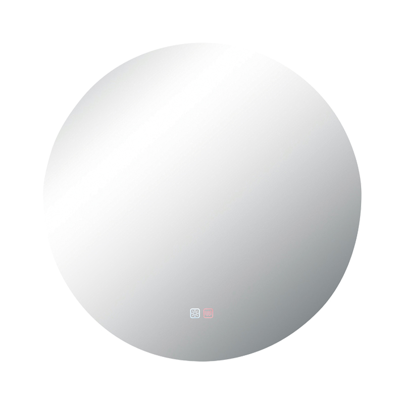 LED veidrodis Ø60 cm – apvalus, be rėmo, su antirasojimo funkcija