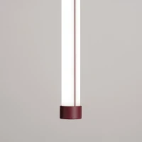 Pendant lamp 26.6 W – linear, burgundy, CRI98 - Image 5