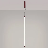 Pendant lamp 26.6 W – linear, burgundy, CRI98 - Image 1