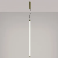 Pakabinamas šviestuvas 200 cm – linijinis, alyvuogių, DALI - Nuotrauka 1