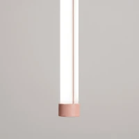 Pakabinamas šviestuvas 200 cm – linijinis, persikinis, CRI98 LED - Nuotrauka 5