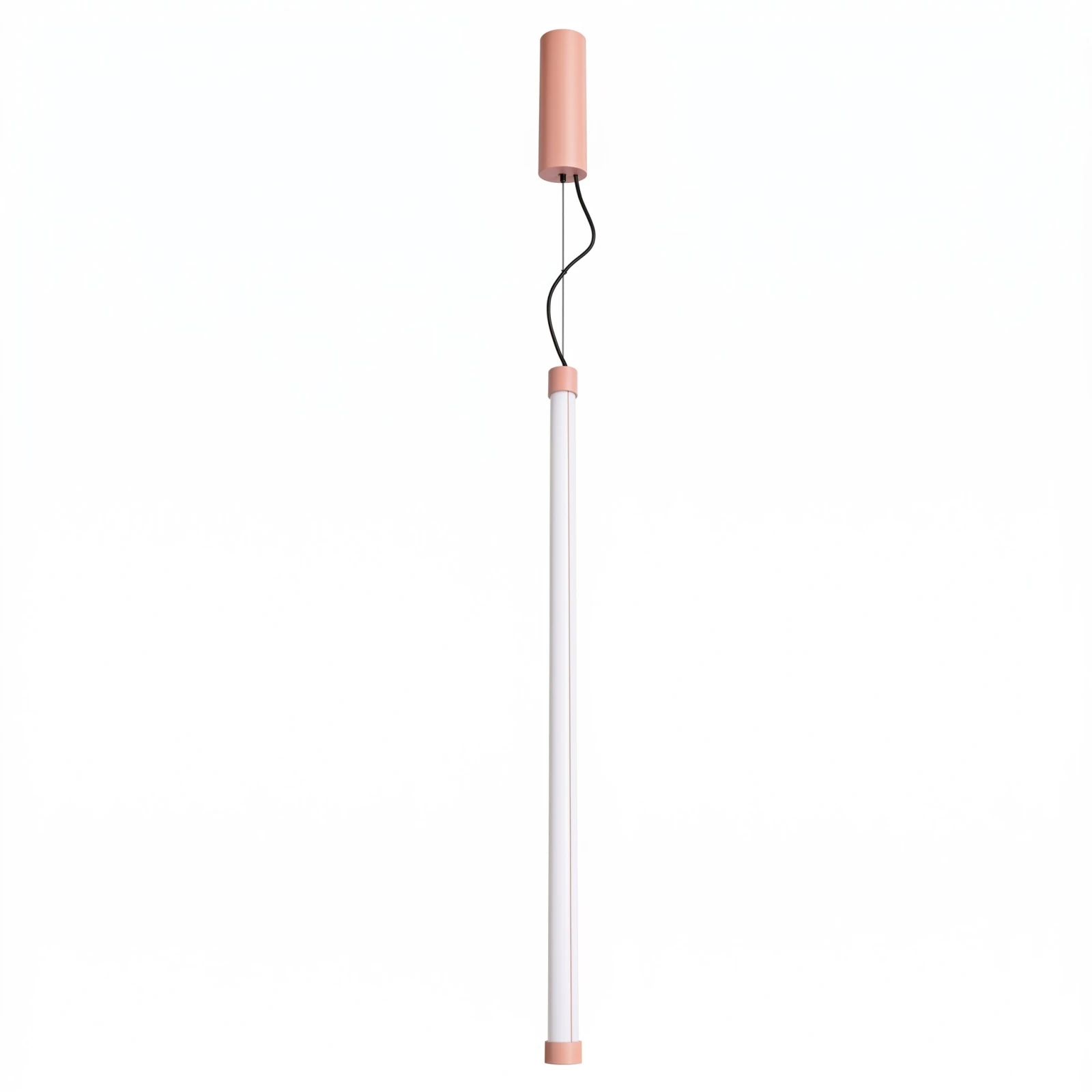 Pakabinamas šviestuvas 200 cm – linijinis, persikinis, CRI98 LED