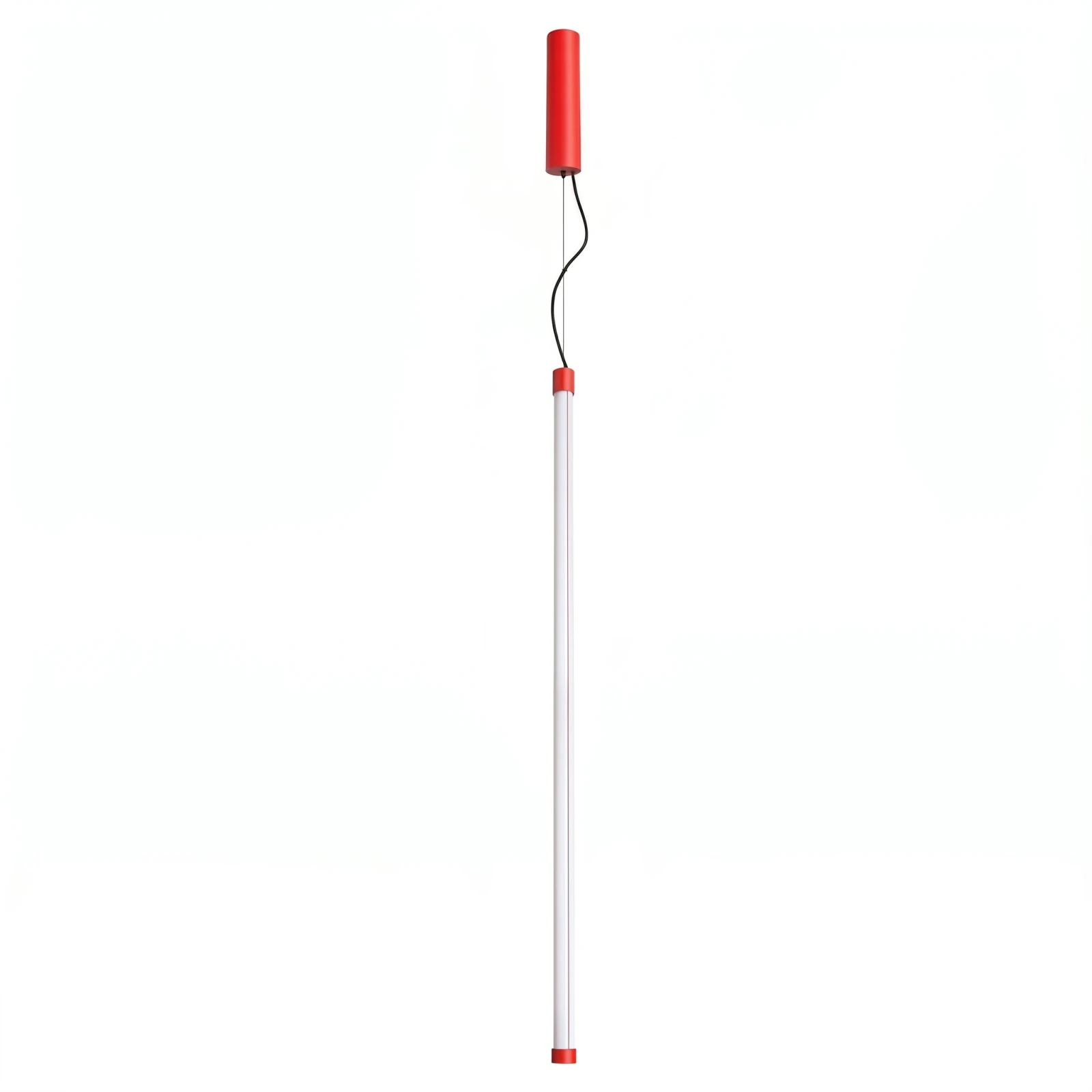 Pakabinamas šviestuvas 200 cm – linijinis, raudonas, LED 3000K