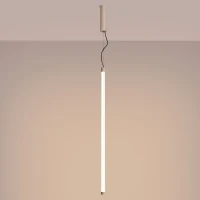 Pakabinamas LED šviestuvas 26W – linijinis, pilkai ruda, DALI pritemdomas - Nuotrauka 1