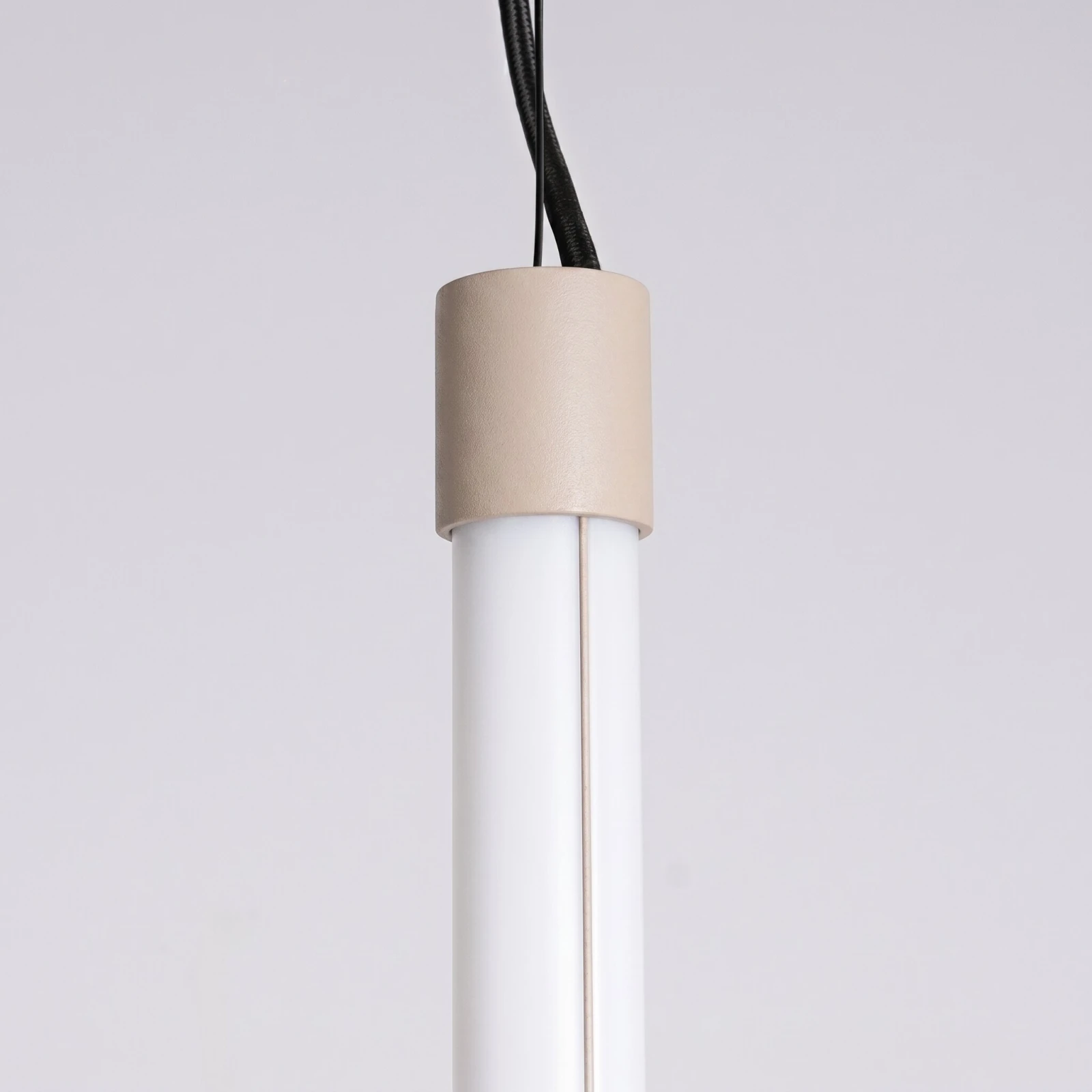 Pendant lamp 200 cm – linear, taupe, CRI98