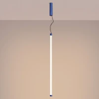 Pendant lamp 26W – linear, ultramarine, DALI dimmable - Image 1