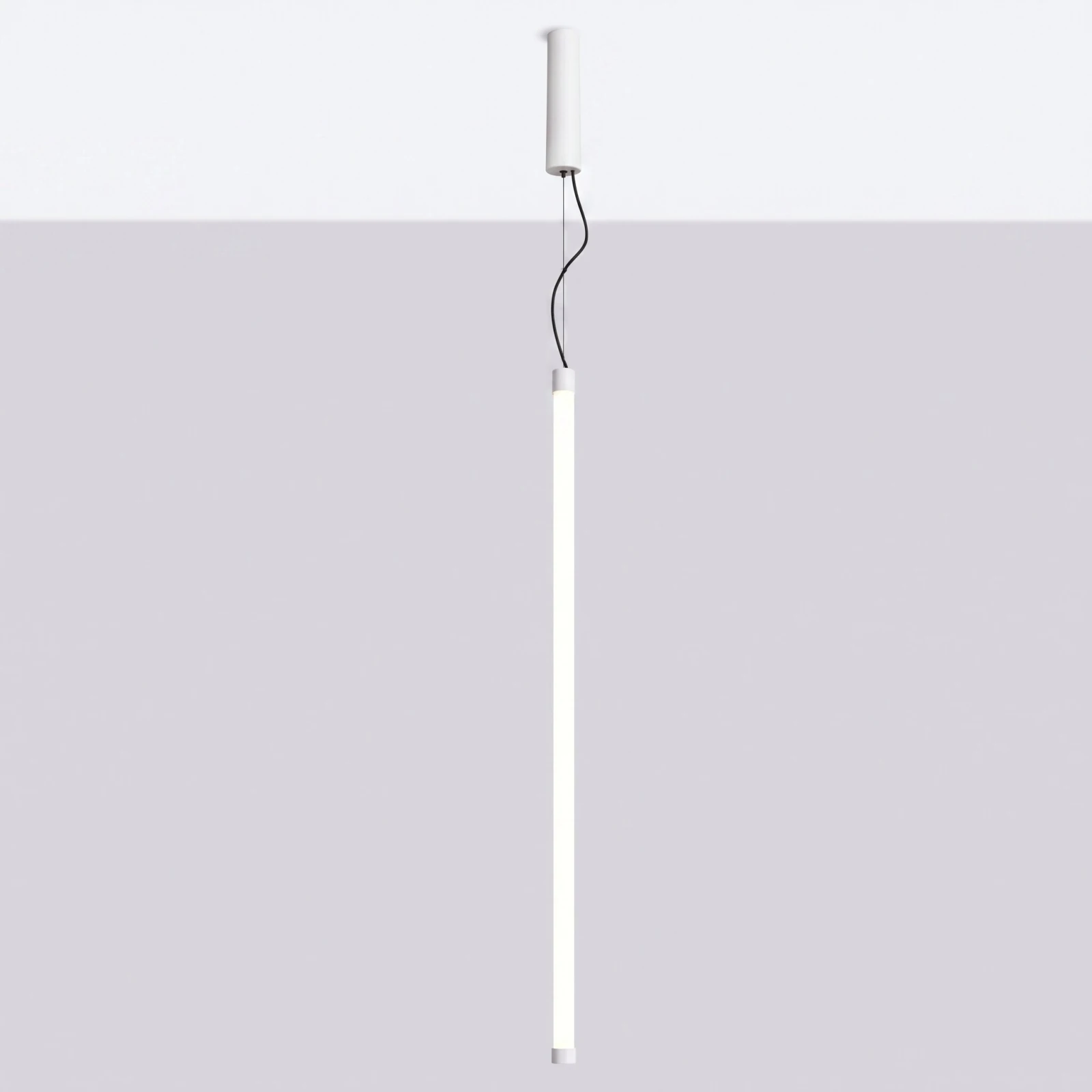 Pendant LED lamp 26W – linear, white, DALI dimmable