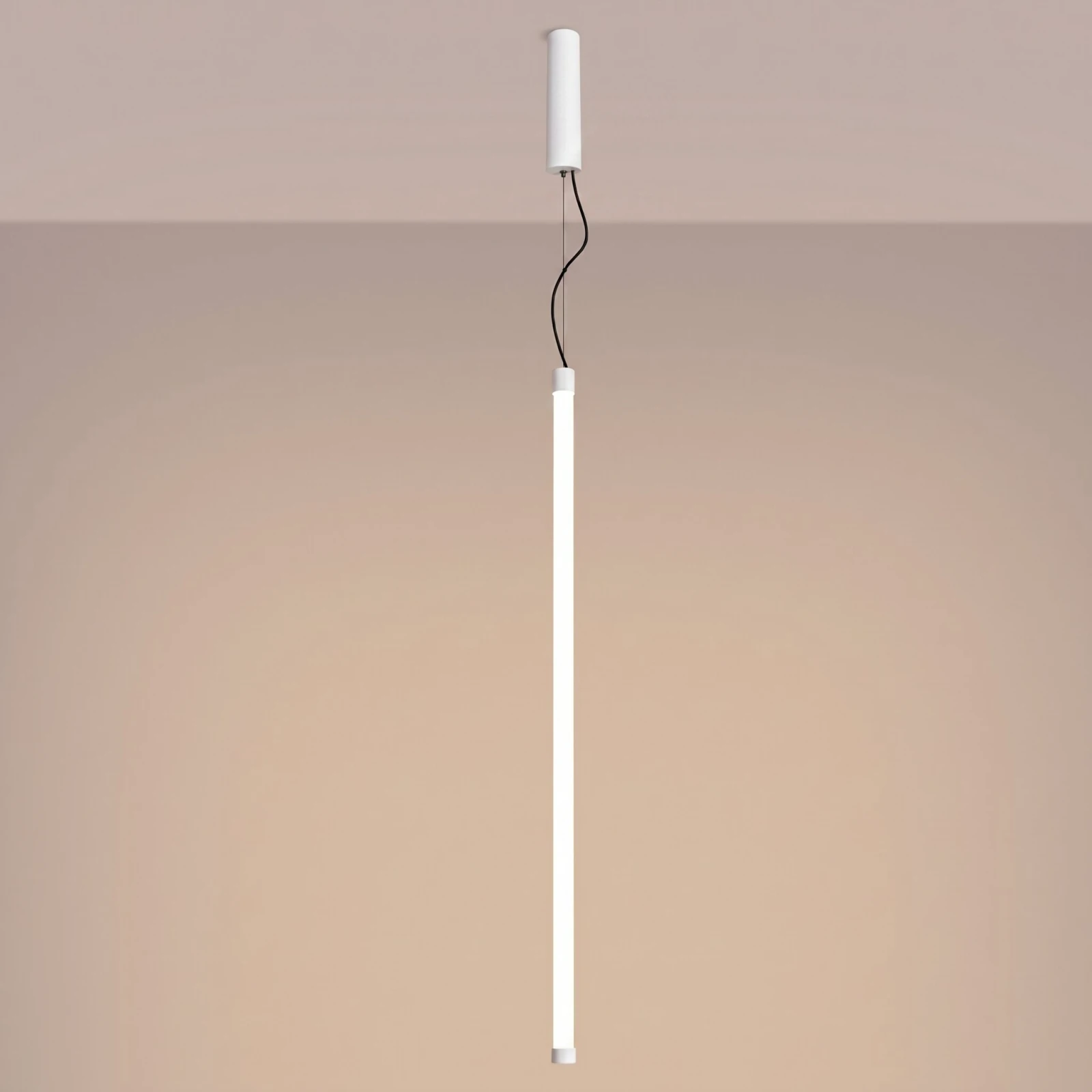 Pendant LED lamp 26W – linear, white, DALI dimmable