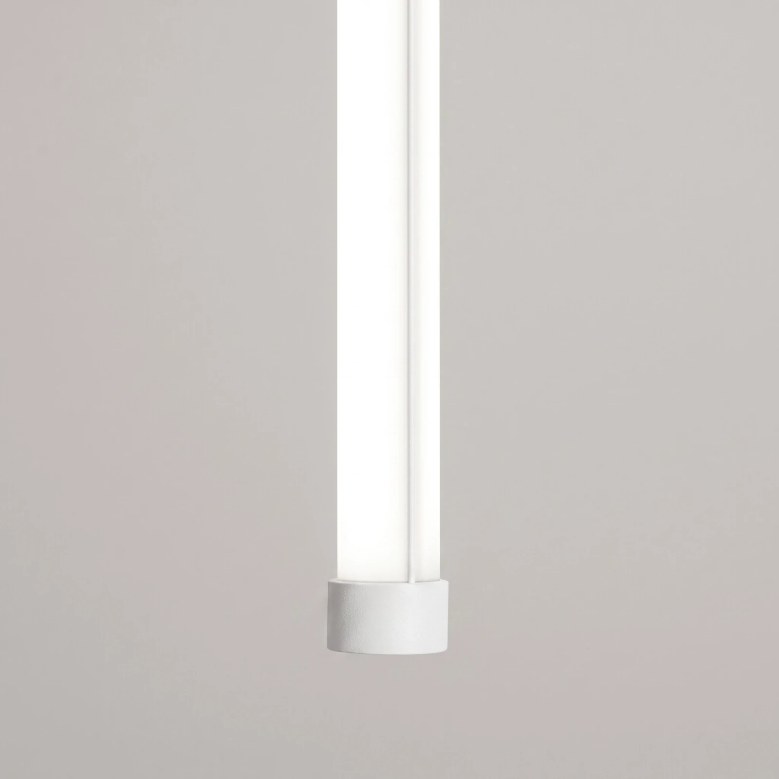 Pendant LED lamp 200 cm – linear, white, DALI dimmable