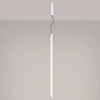 Pendant LED lamp 200 cm – linear, white, DALI dimmable - Image 1