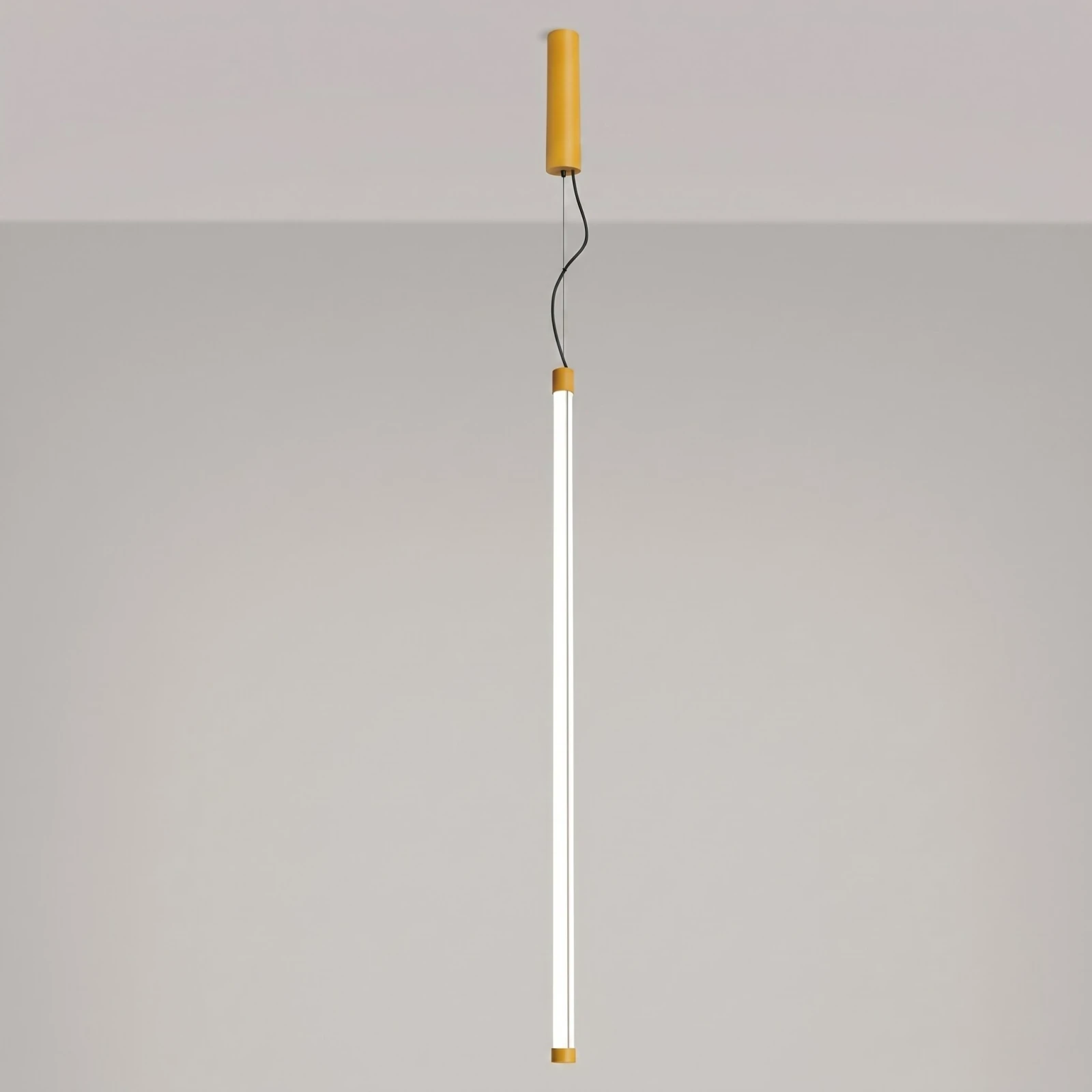 Pendant lamp 26.6W – linear, yellow, CRI98