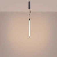 Pendant lamp 13W – linear, black, DALI dimmable - Image 1