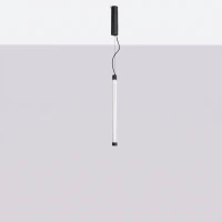 Pendant LED light 13.3W – linear, black, DALI dimmable - Image 4