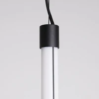 Pendant LED light 13.3W – linear, black, DALI dimmable - Image 6