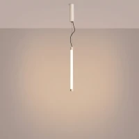 Pakabinamas LED šviestuvas 13W – linijinis, smėlio, DALI reguliavimas - Nuotrauka 1