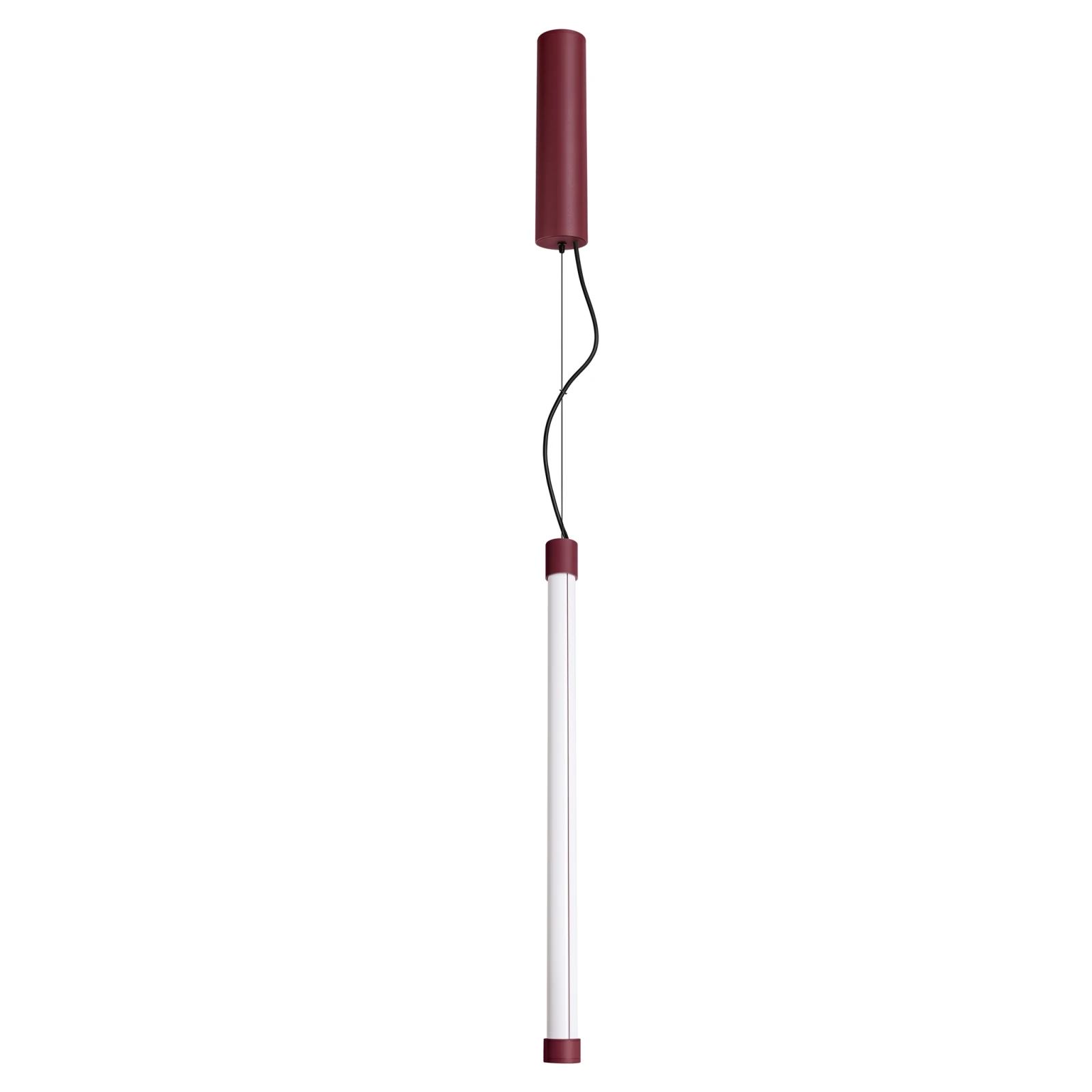 Pakabinamas šviestuvas 13,3W – linijinis, burgundinis, CRI98