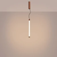 Pakabinamas LED šviestuvas 13W – linijinis, moka, DALI pritemdymas - Nuotrauka 1