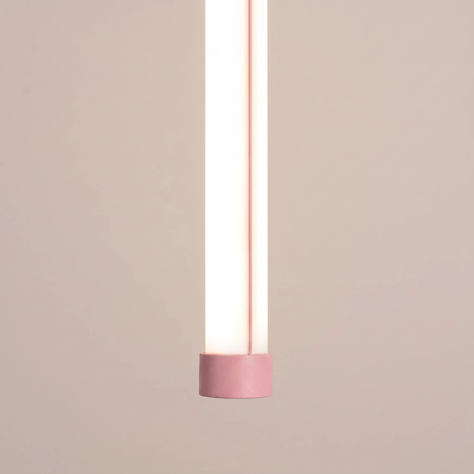 Pendant lamp 13W – linear, pink, DALI dimmable