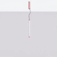 Pendant lamp 200 cm – linear, pink, CRI98 LED - Image 4