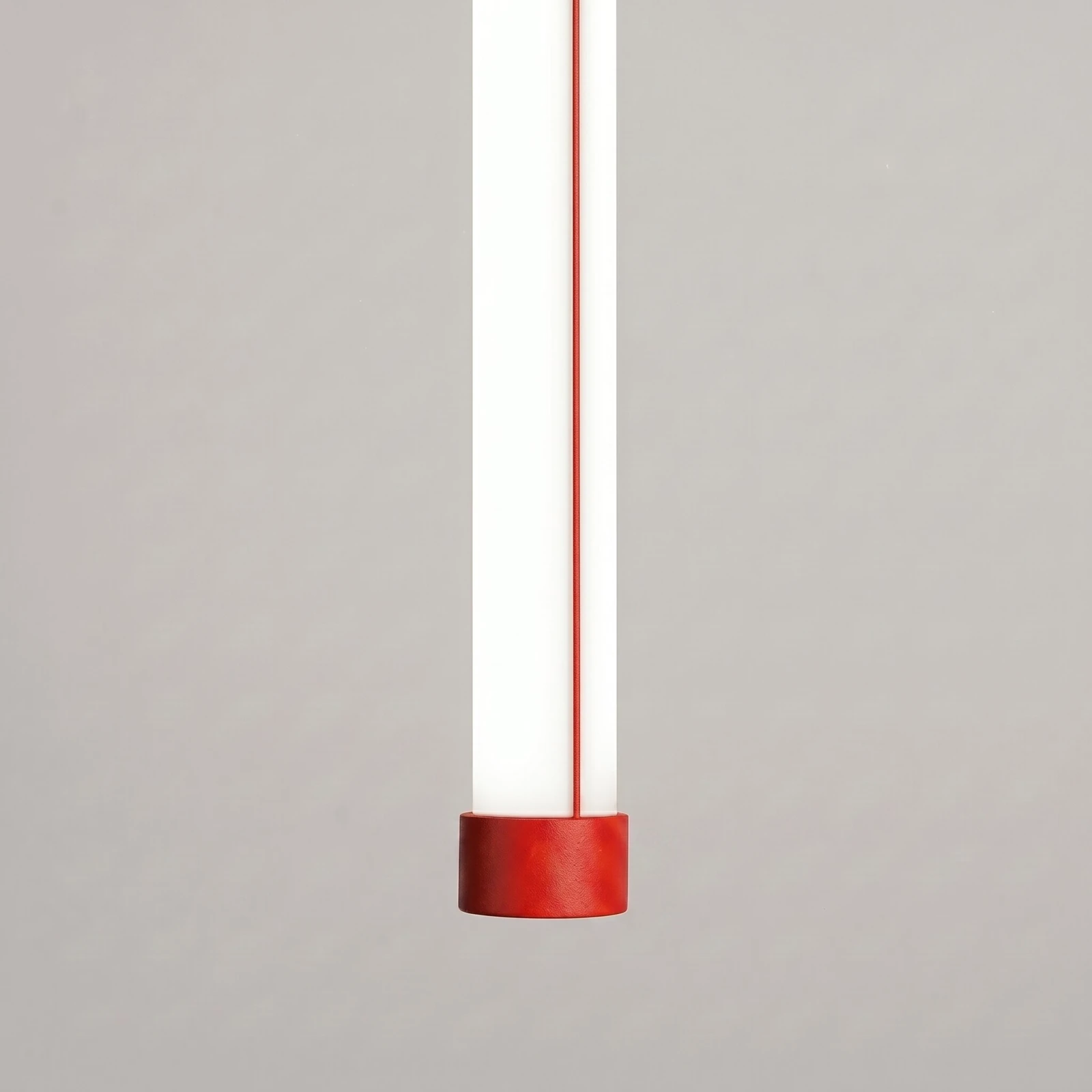 Pendant lamp 13W – linear, red, DALI dimmable