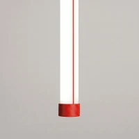 Pendant lamp 13W – linear, red, DALI dimmable - Image 5