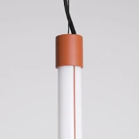LED pendant lamp 13.3W – linear, red ochre, CRI98 - Image 6